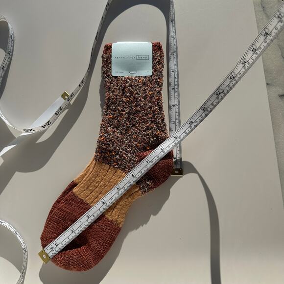 Hansel from Basel Pixie Dapple Crew Socks Toffee Womens Sizes 6-9.5 NWT - Picture 11 of 12